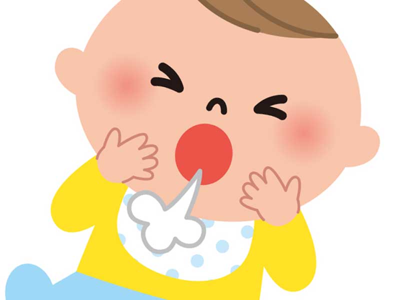 体調を崩した赤ちゃん