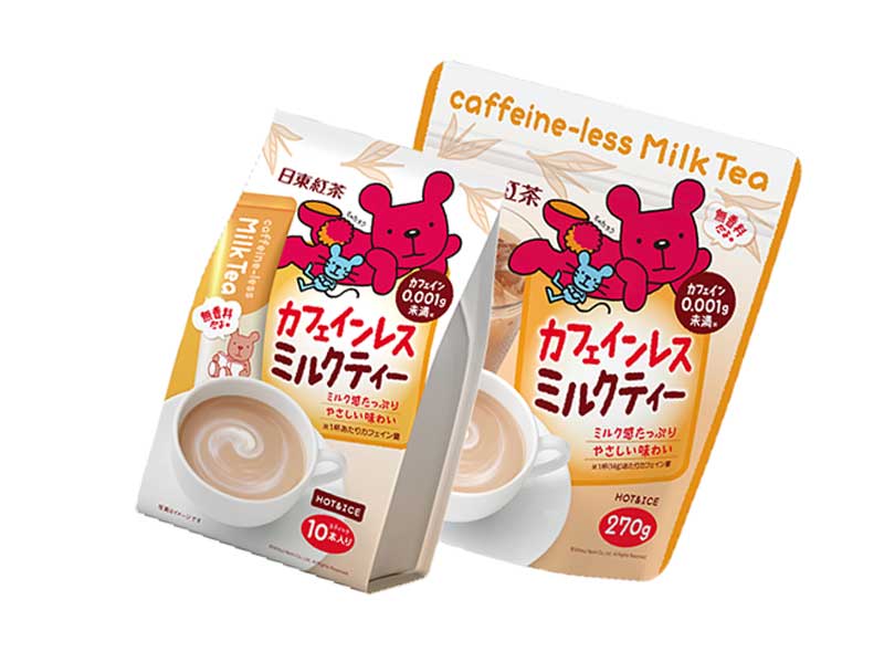 カフェインレスミルクティー