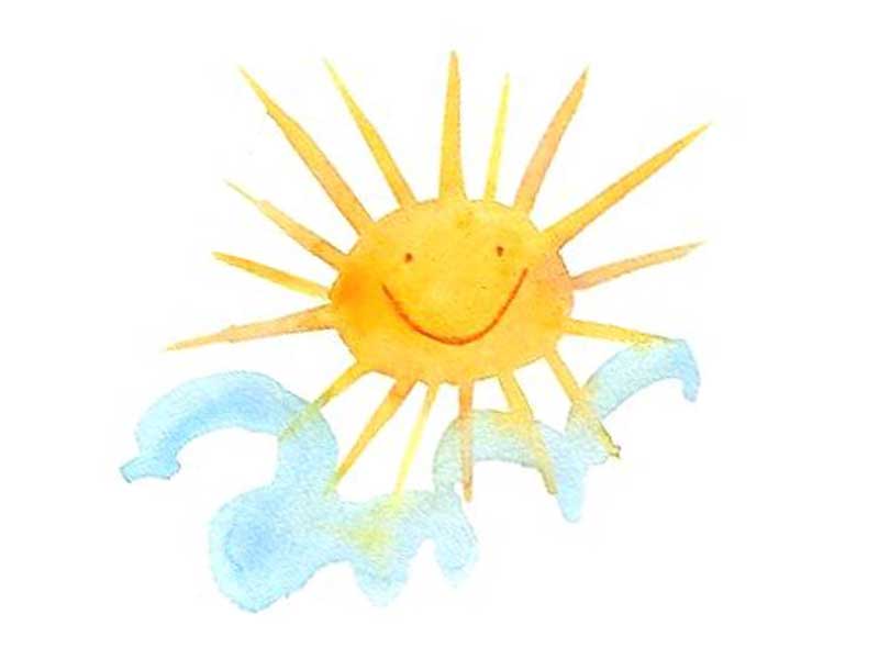 太陽のイラスト