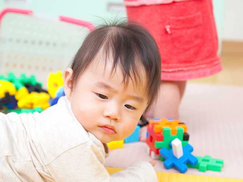 保育園の子供達