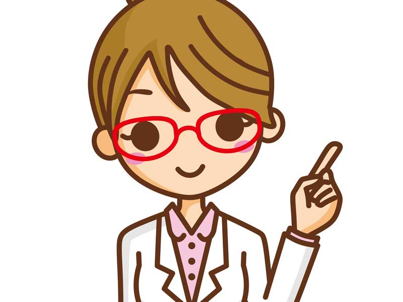 女性医師のイラスト