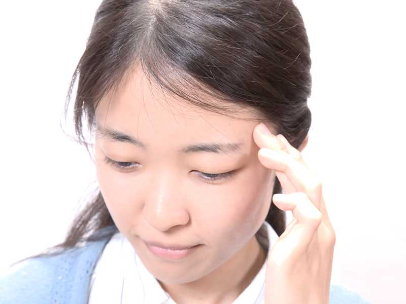頭痛のお母さん