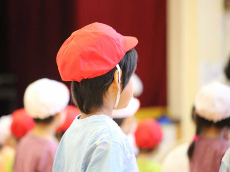 保育園にいる子供
