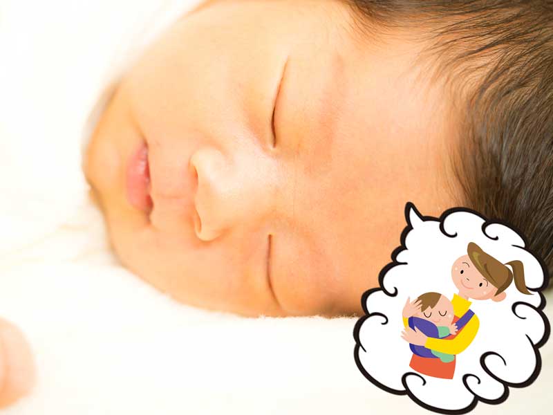 生まれたばかりの赤ちゃん