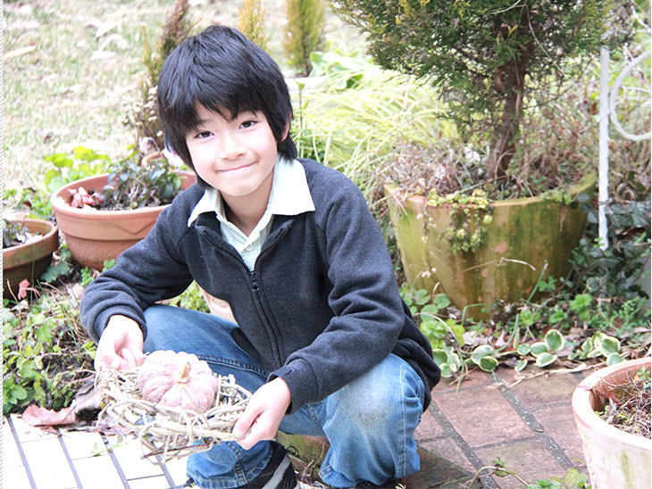 工作を持つ小学生